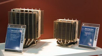 noctua cooling systems for CPU and prototype 2010 computex 